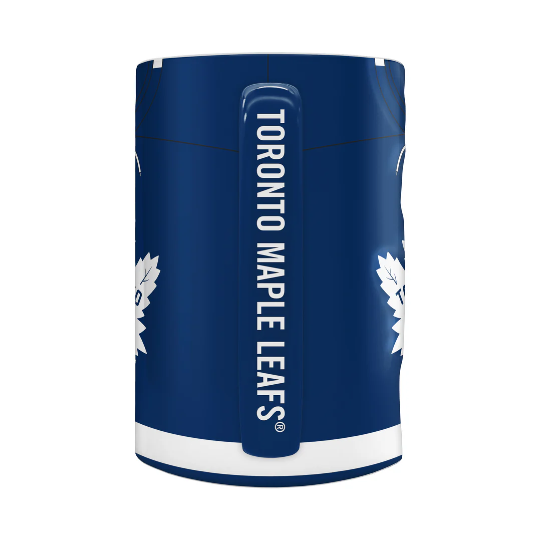 The Sports Vault NHL Toronto Maple Leafs Sculpted Jersey Mug 20oz - Image 2