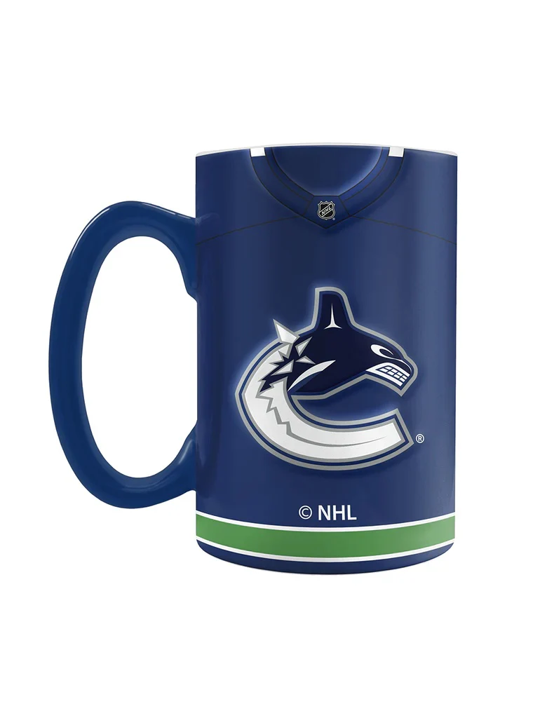The Sports Vault NHL Vancouver Canucks Sculpted Jersey Mug 20oz
