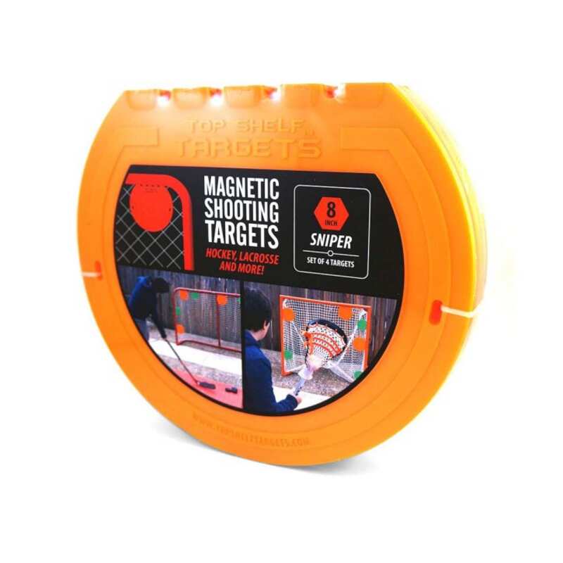 Top Shelf Targets 8" Magnetic Hockey Training Targets - 4 Pack