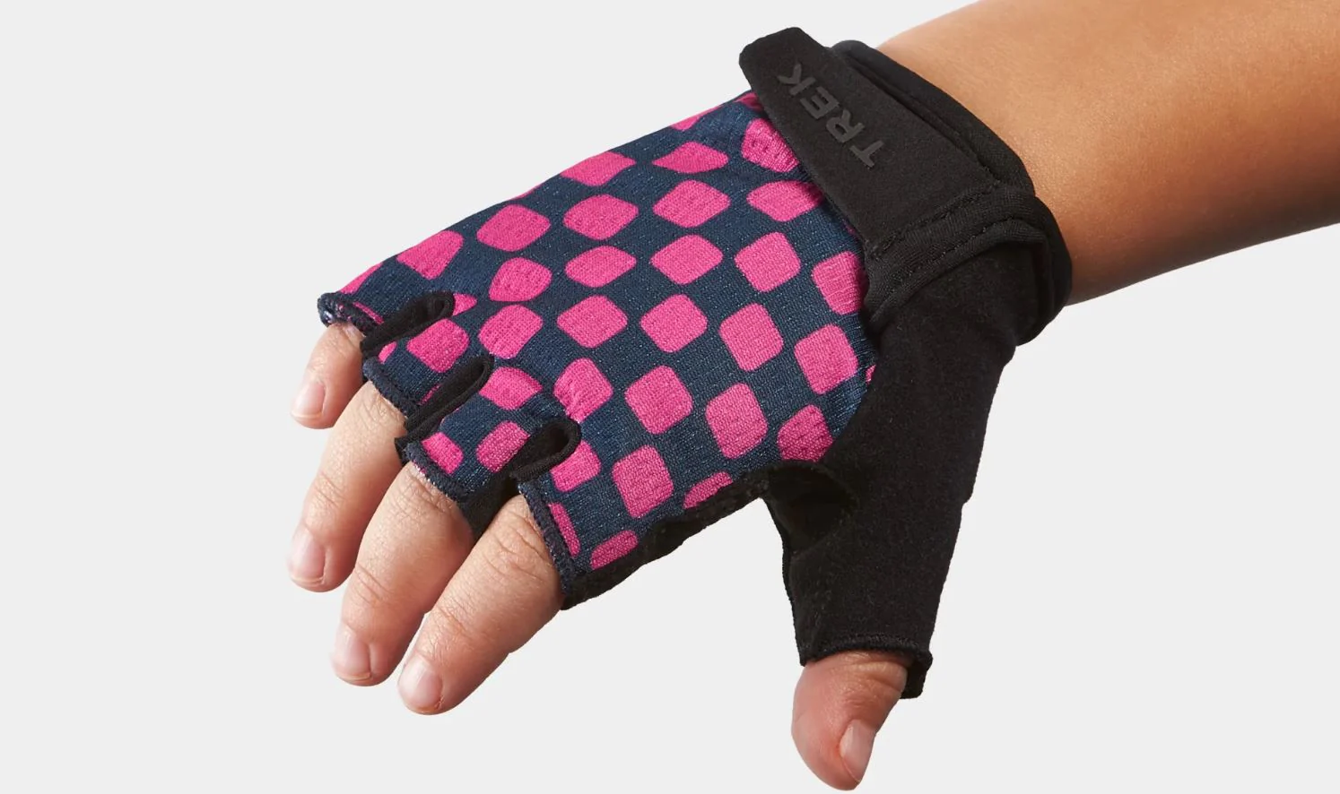 Trek Kids' Unisex Half Finger Bike Glove - Image 2