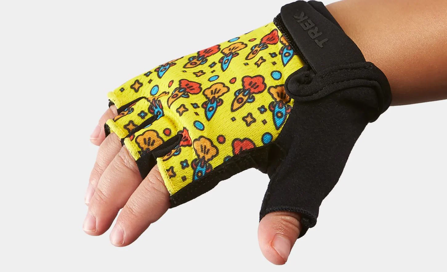 Trek Kids' Unisex Half Finger Bike Glove - Image 4