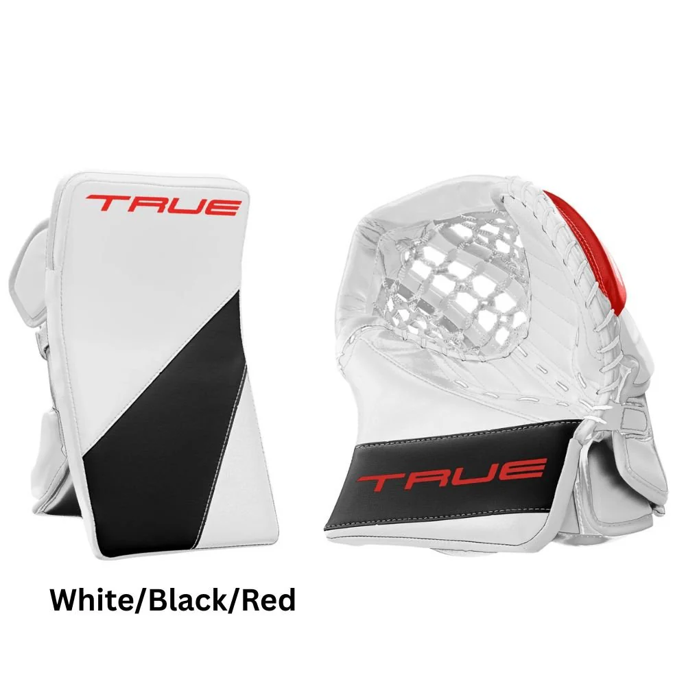 True Intermediate HZRDUS L95 Hockey Goalie Blocker+Trapper