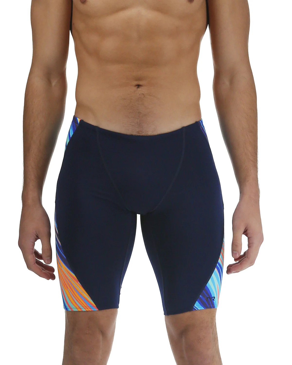 TYR Men's Rip Tidal Bold Splice Swim Jammer - Image 2