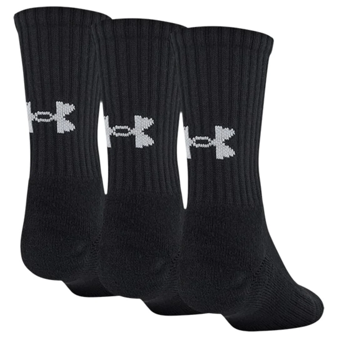 Under Armour Senior Training Crew Socks 3-Pack