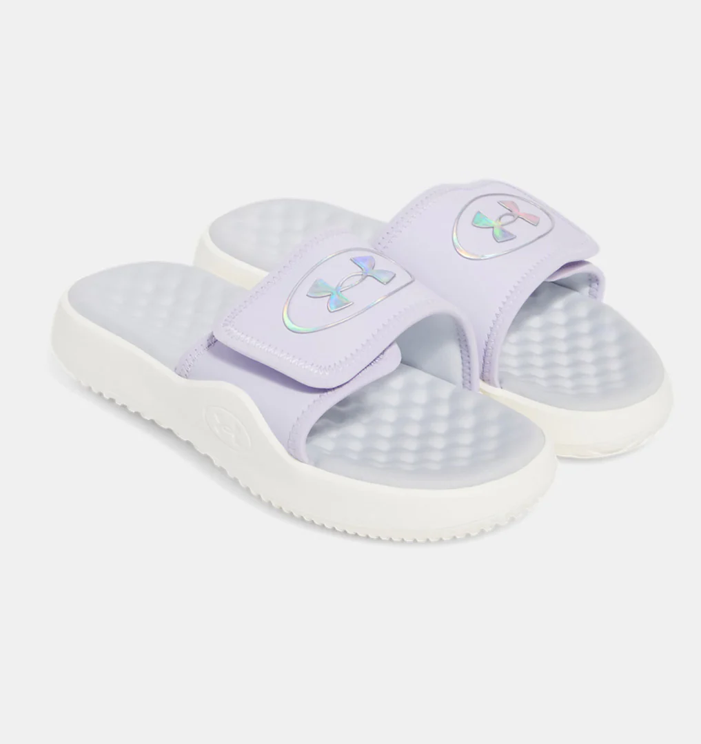 Under Armour Girl's Ignite Pro 8 Slides Sandal - Image 2