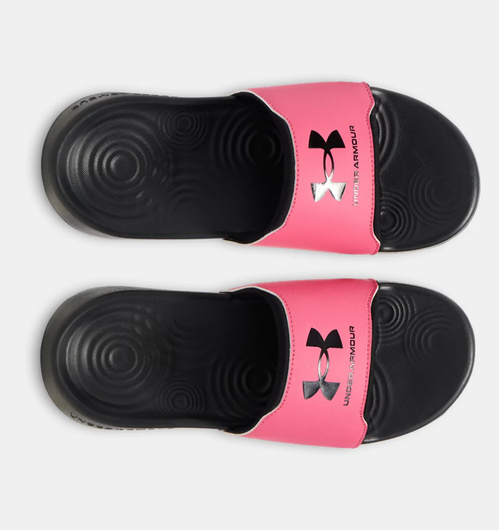 Under Armour Girl's Ignite Select Slides Sandal - Image 3