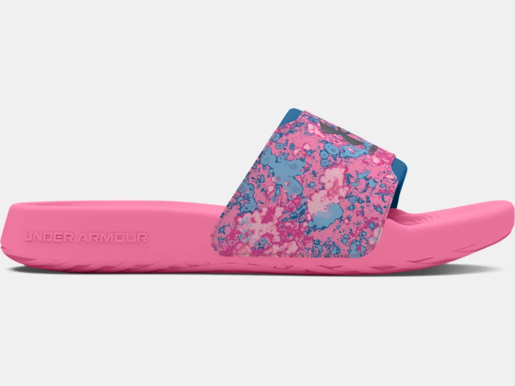 Under Armour Girl's Ignite Select Slides Sandal - Image 5