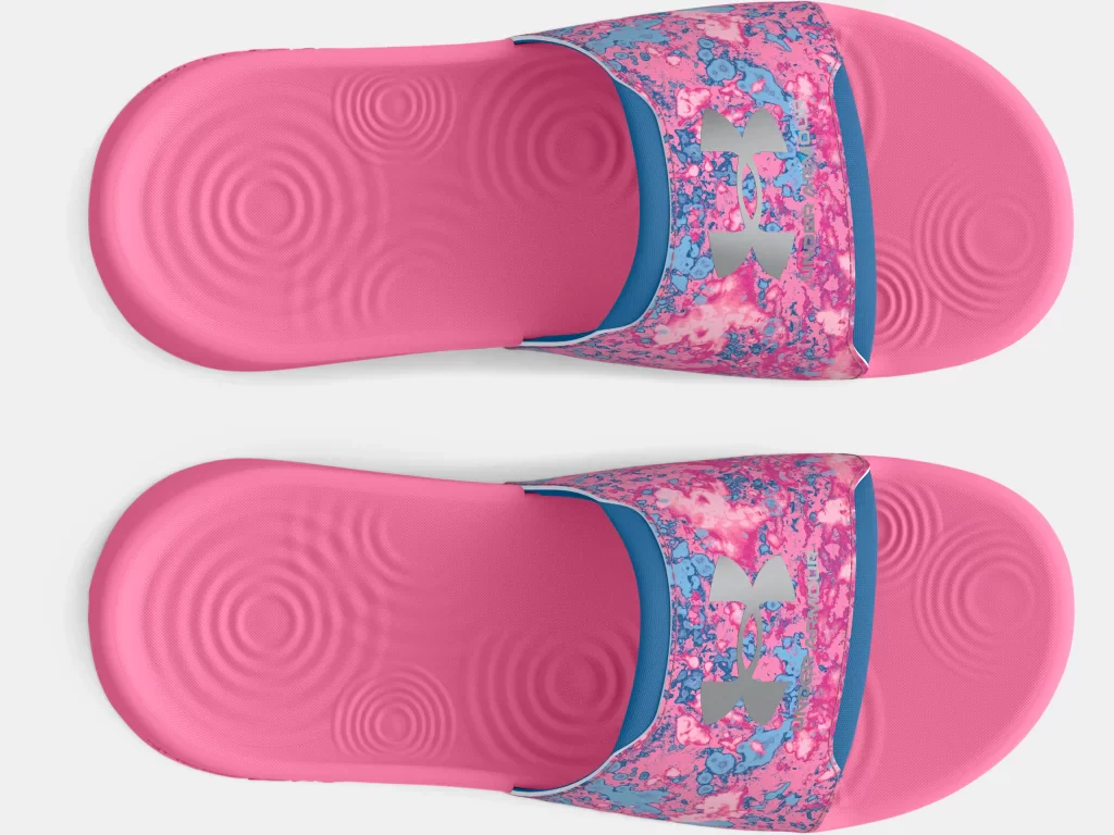 Under Armour Girl's Ignite Select Slides Sandal - Image 7