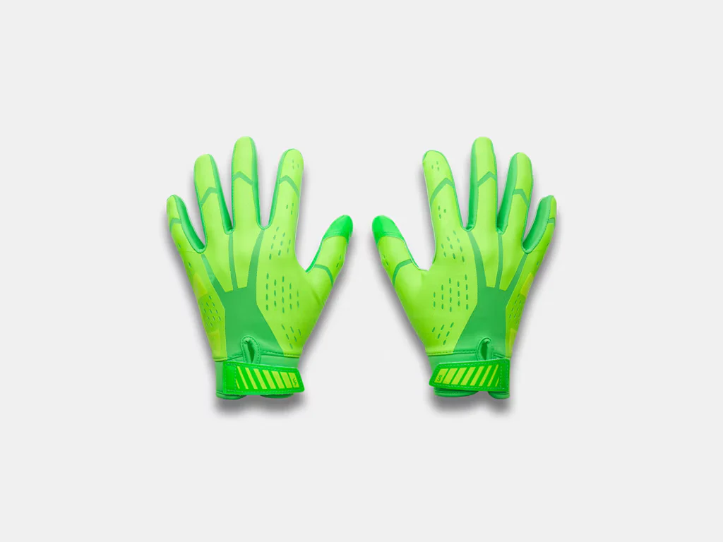 Under Armour Junior Blur Football Receiver Gloves - Image 3
