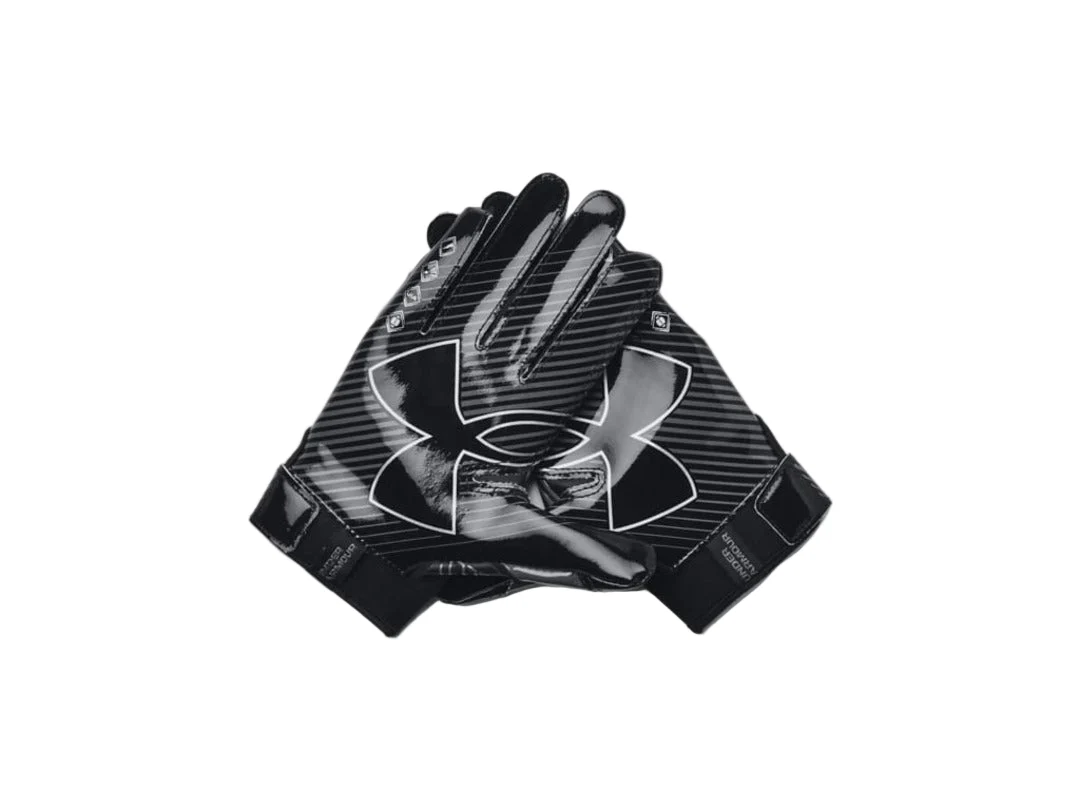Under Armour Junior F9 Nitro Receiver Football Gloves - Image 2
