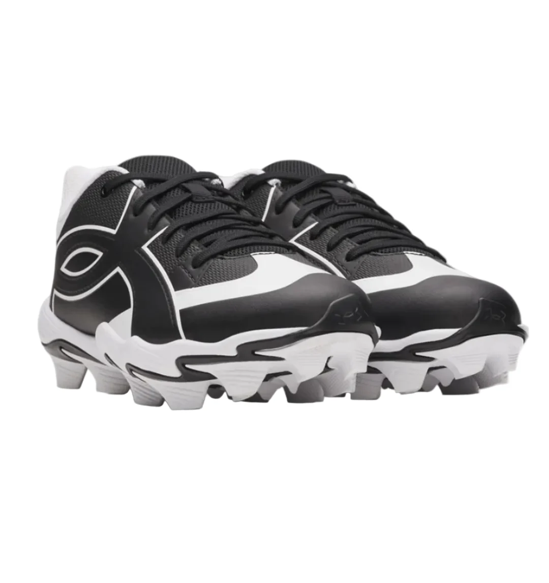 Under Armour Junior Leadoff Icon Low RM Rubber Baseball Cleats - Image 3