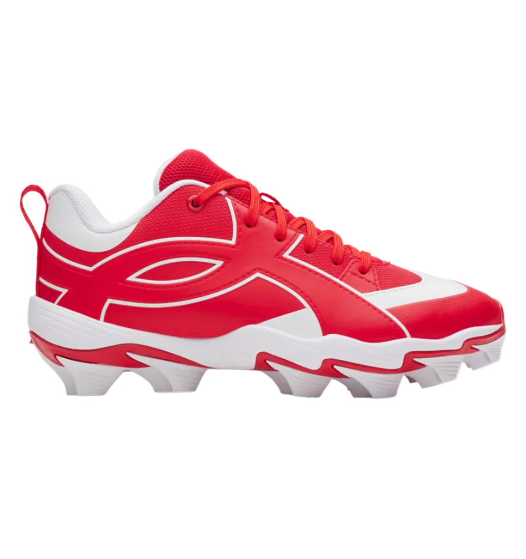 Under Armour Junior Leadoff Icon Low RM Rubber Baseball Cleats - Image 7
