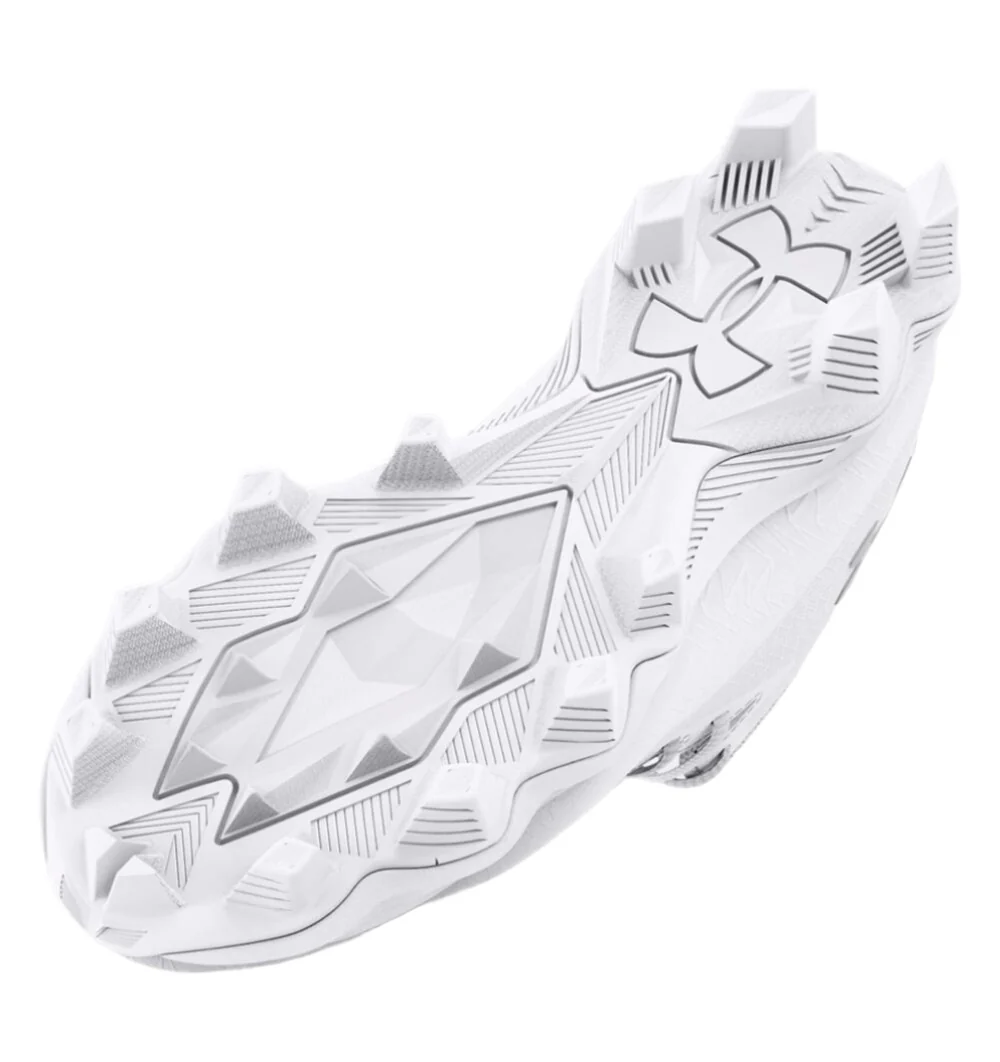 Under Armour Junior Spotlight Franchise 4 3027320-100 RM Football Cleats - Image 4