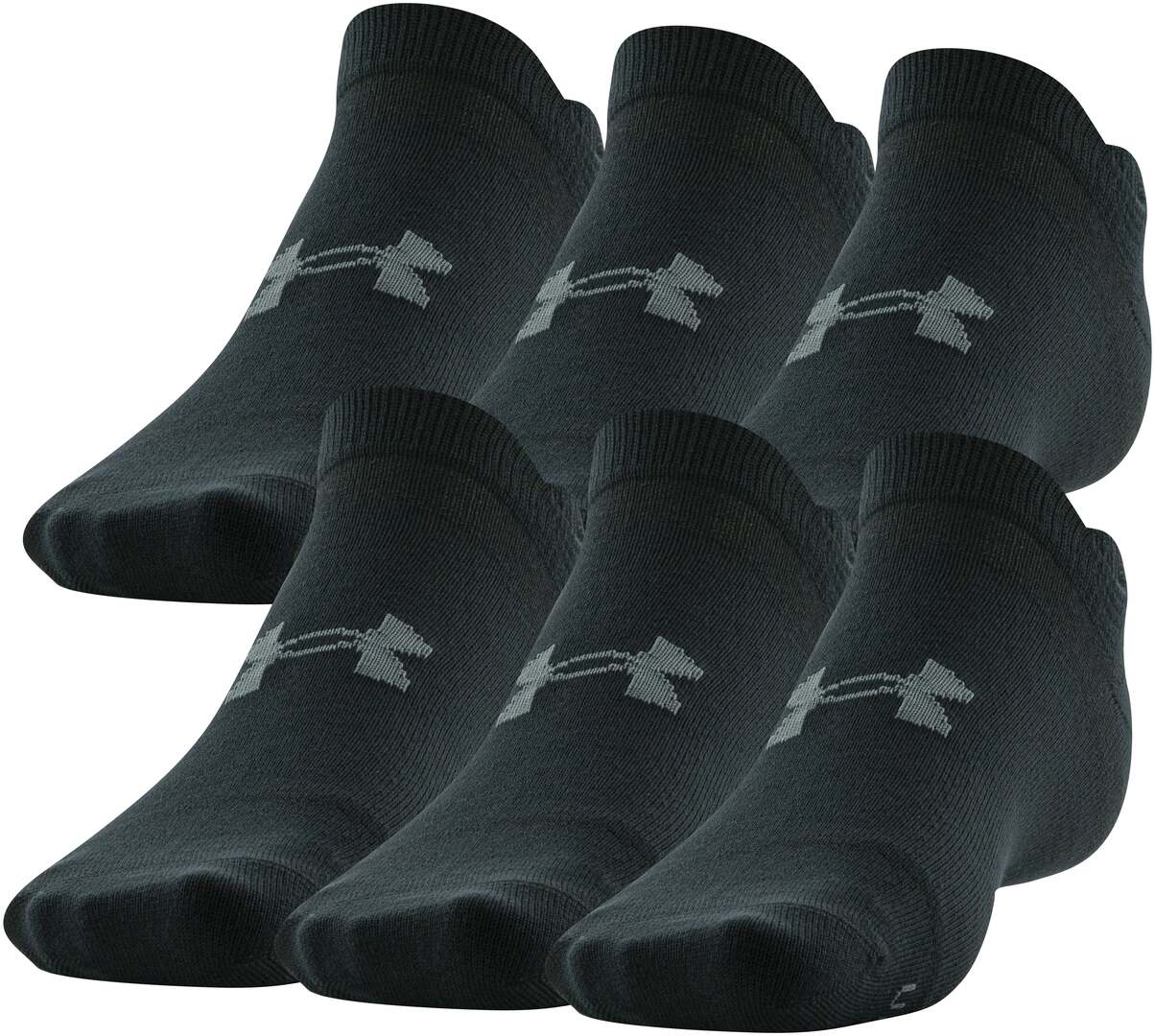Under Armour Men's Essential Lite No Show Sock 6-Pack - Image 2
