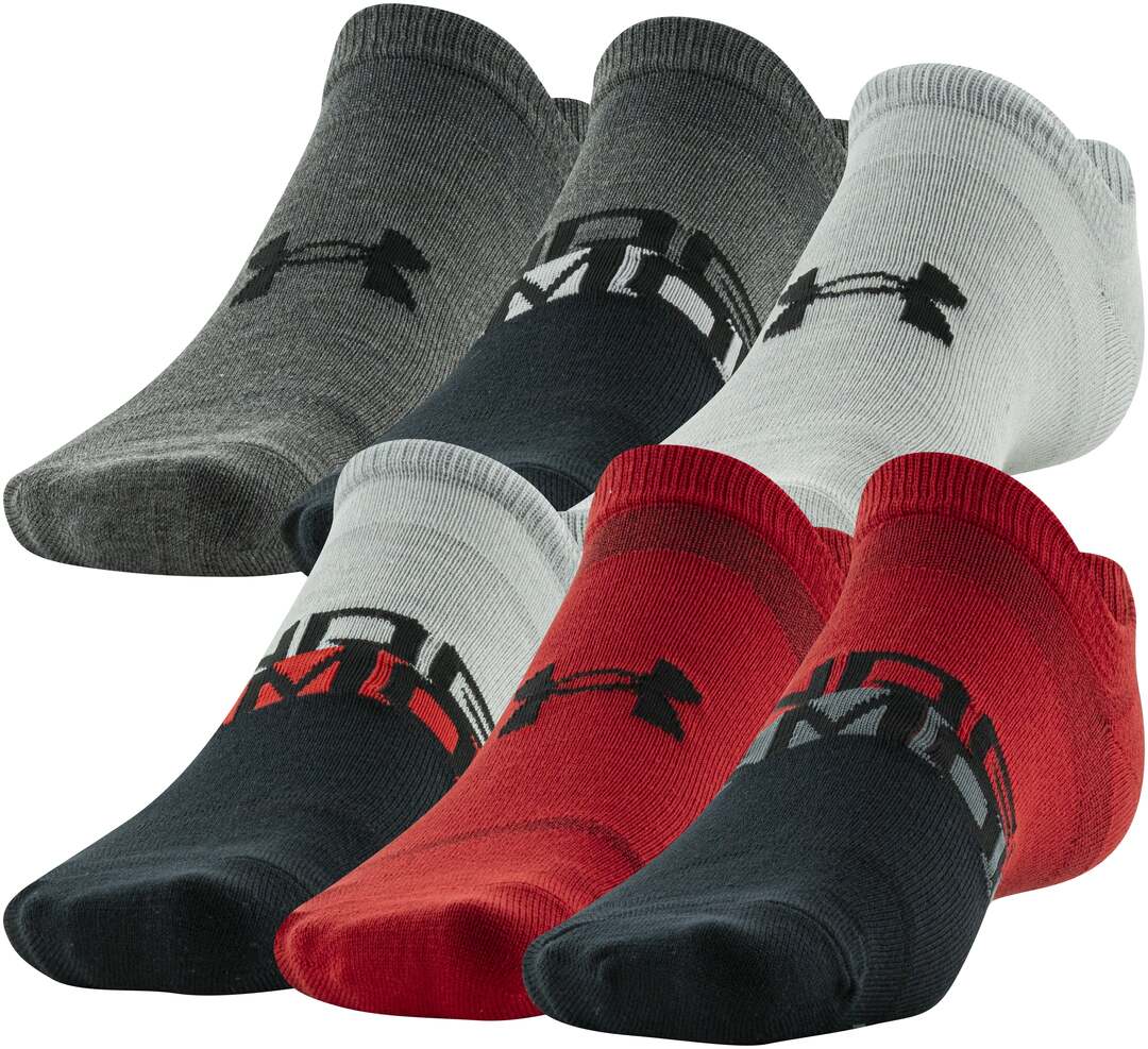 Under Armour Men's Essential Lite No Show Sock 6-Pack - Image 4