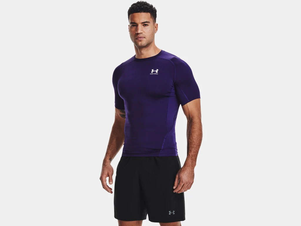 Under Armour Men's HeatGear Compression Short Sleeve Shirt - Image 11