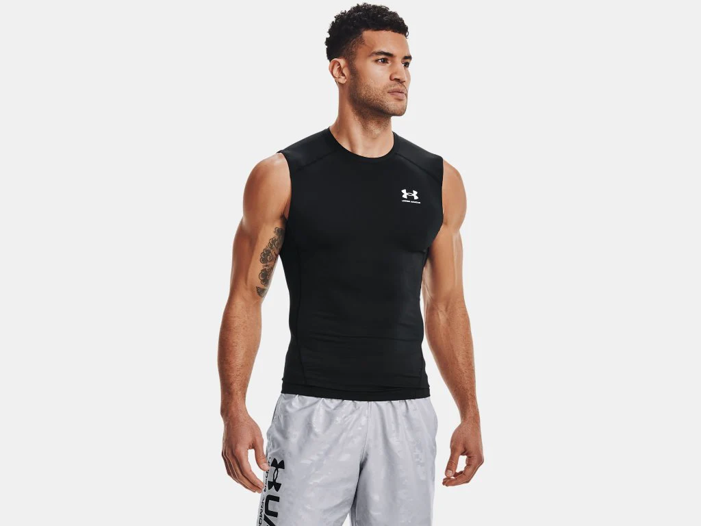 Under Armour Men's HeatGear Compression Sleeveless Tank