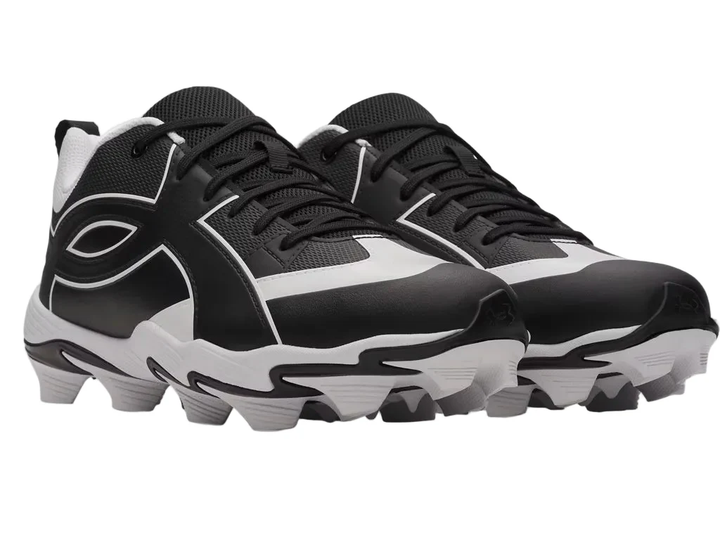 Under Armour Men's Leadoff Icon Low RM Rubber Baseball Cleats - Image 3
