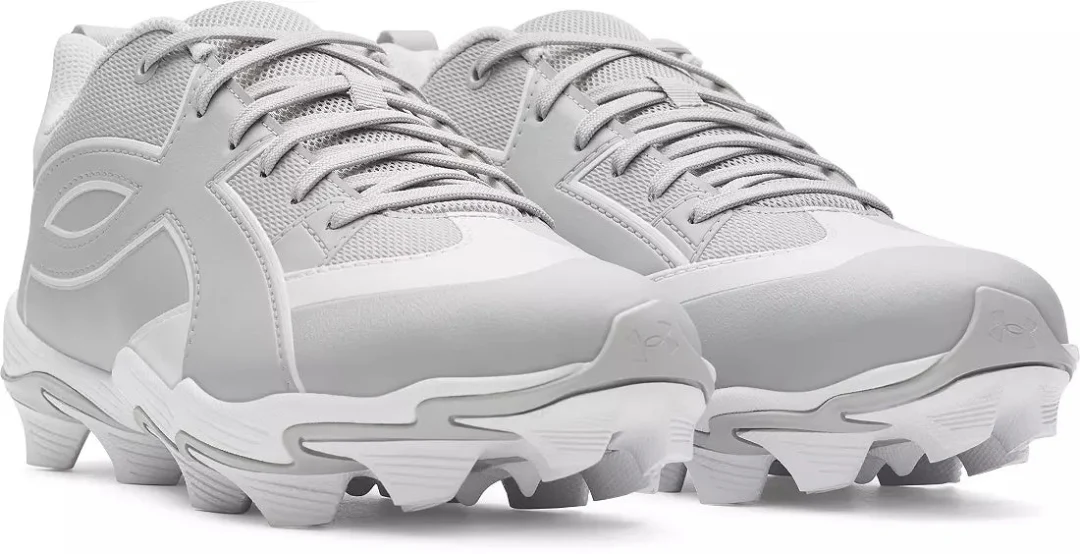 Under Armour Men's Leadoff Icon Low RM Rubber Baseball Cleats - Image 7