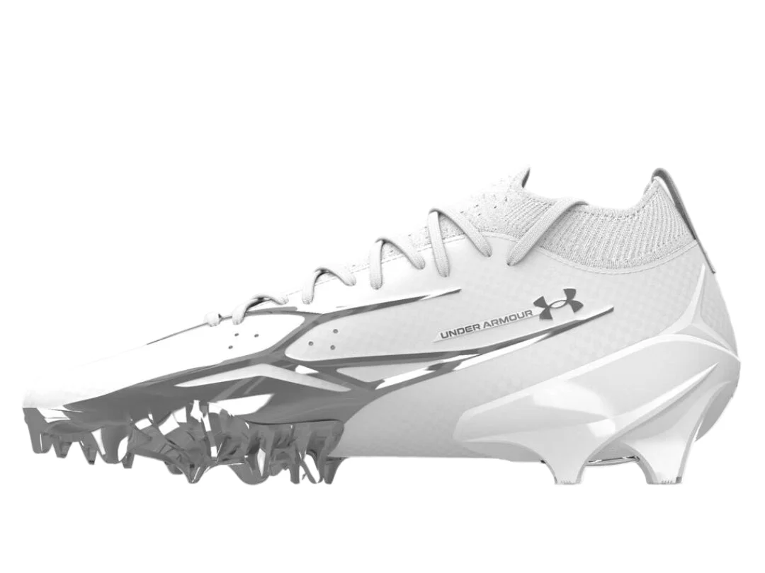 Under Armour Senior Spotlight Pro Chrome Football Cleats - Image 2