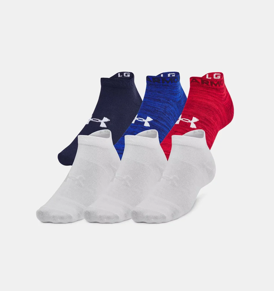 Under Armour Senior Essential Low Cut Sock 6-Pack - Image 4