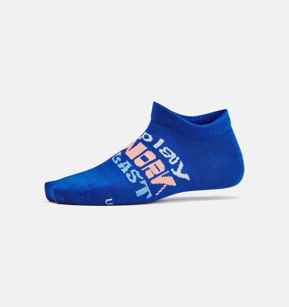 Under Armour Youth Essential No Show Sock 6-Pack - Image 4