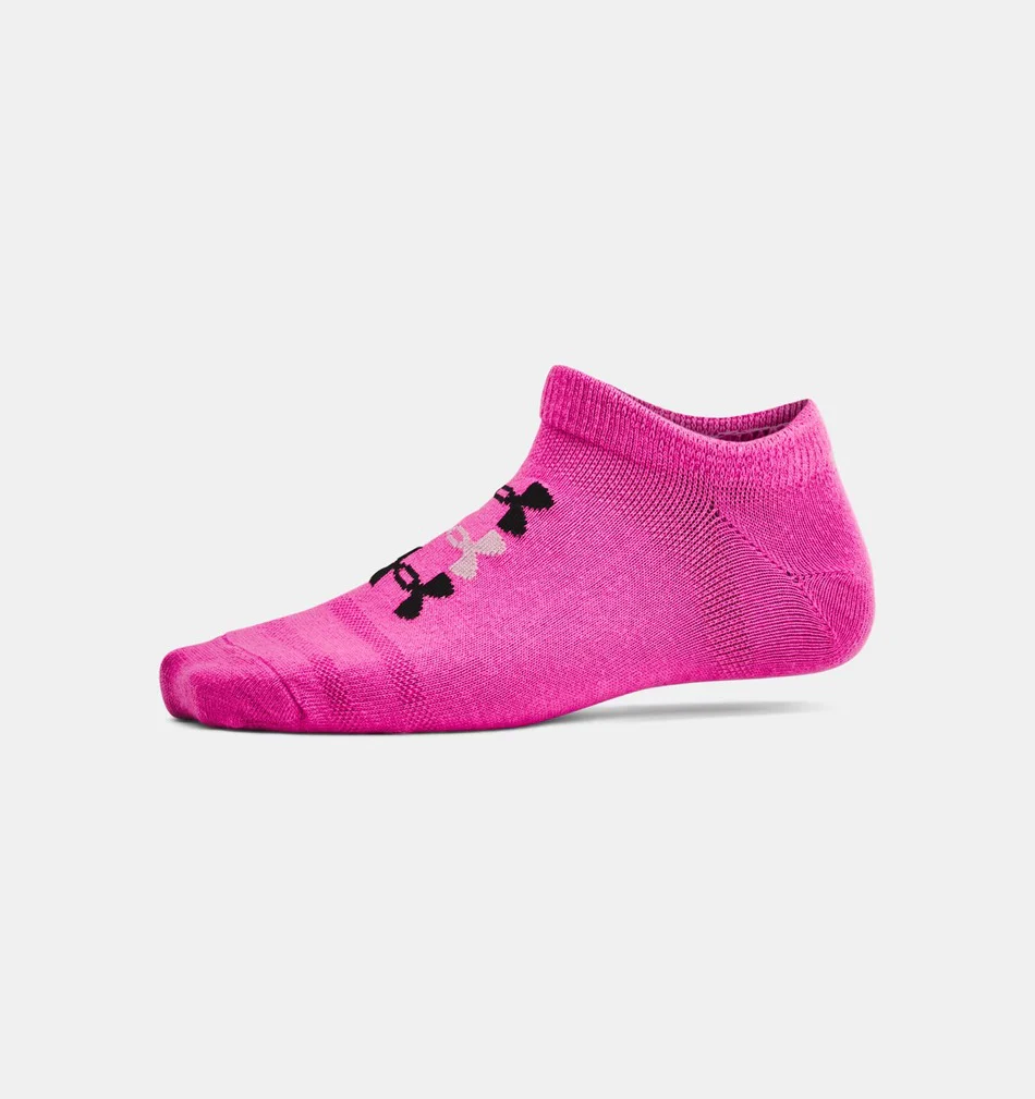 Under Armour Youth Essential No Show Sock 6-Pack - Image 6