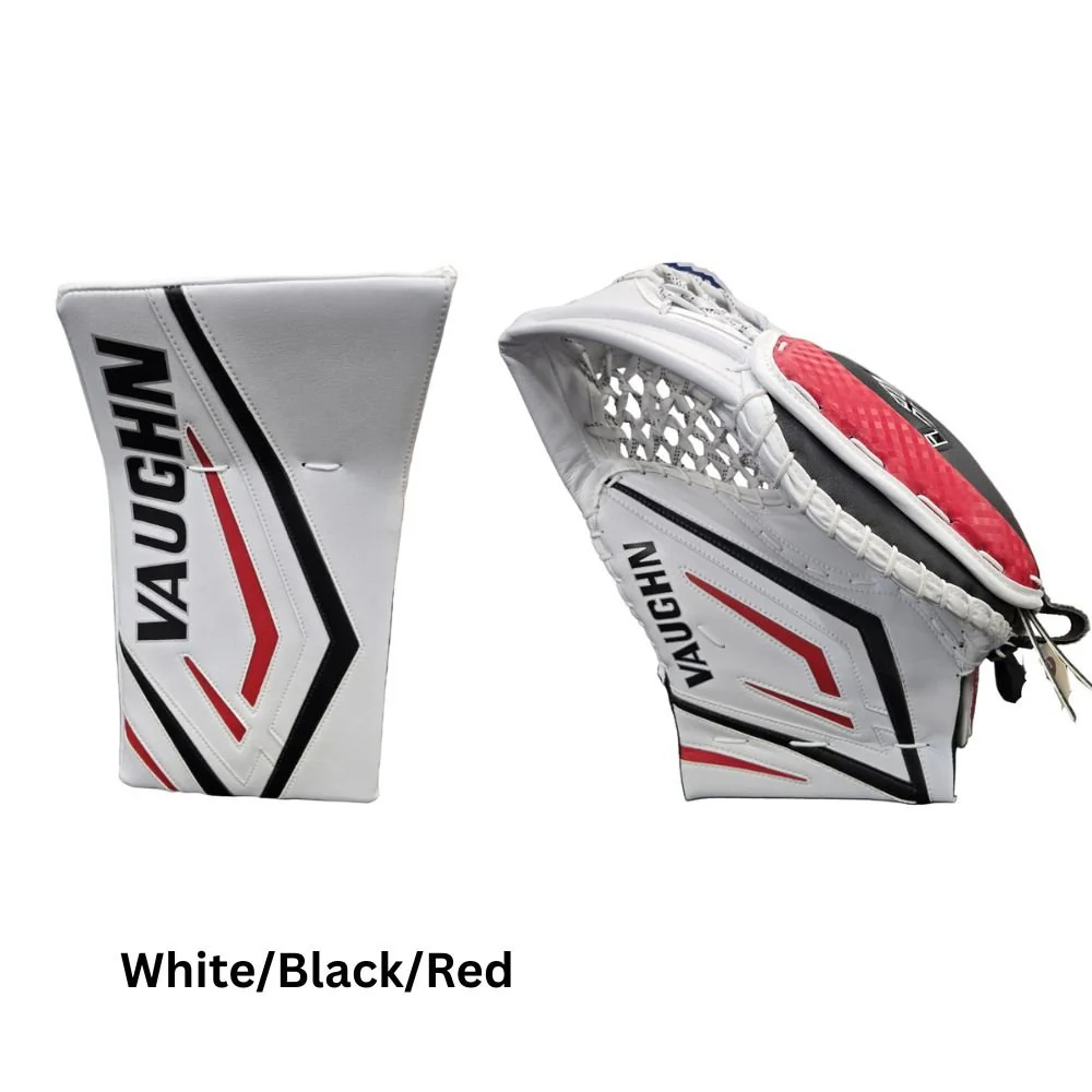 Vaughn Senior Velocity VX1 Pro Carbon Hockey Goalie Trapper+Blocker - Image 2