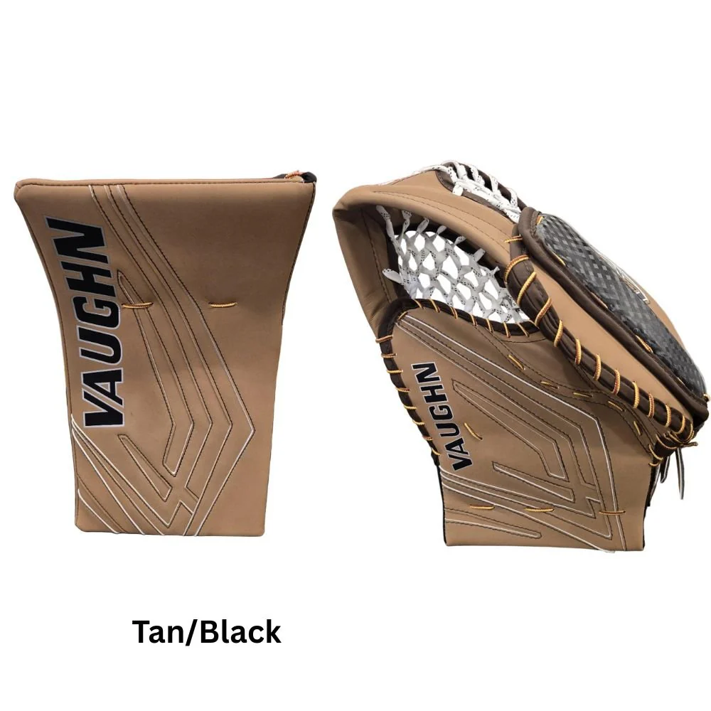 Vaughn Senior Velocity VX1 Pro Carbon Hockey Goalie Trapper+Blocker - Image 5