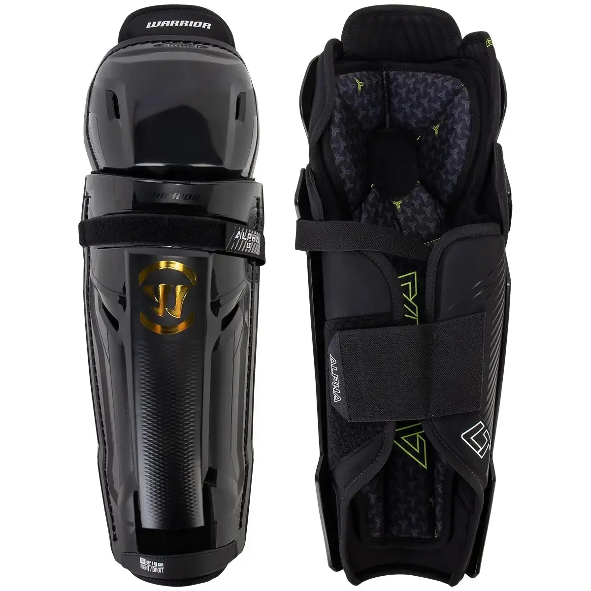Warrior Senior Alpha LT Hockey Player Shin Guard
