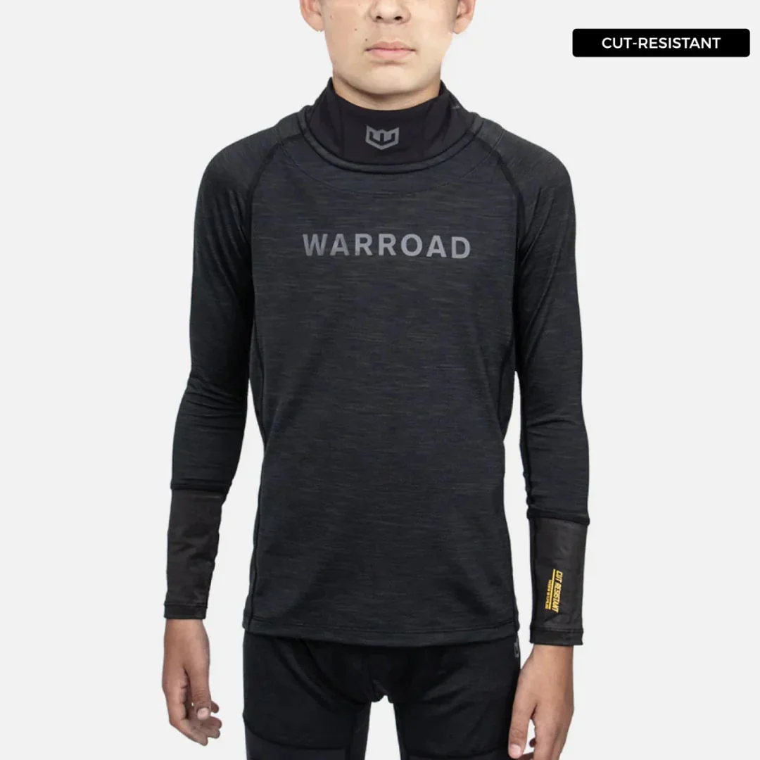 Warroad Youth Tilo Pro Stock Neck and Wrist Hockey Player Top