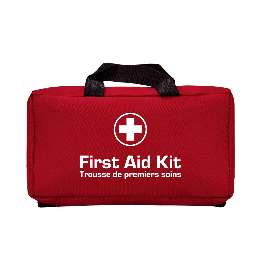 WASIP Large Soft Pack w/ 2 Mesh Pockets First Aid Kit - Bag Only