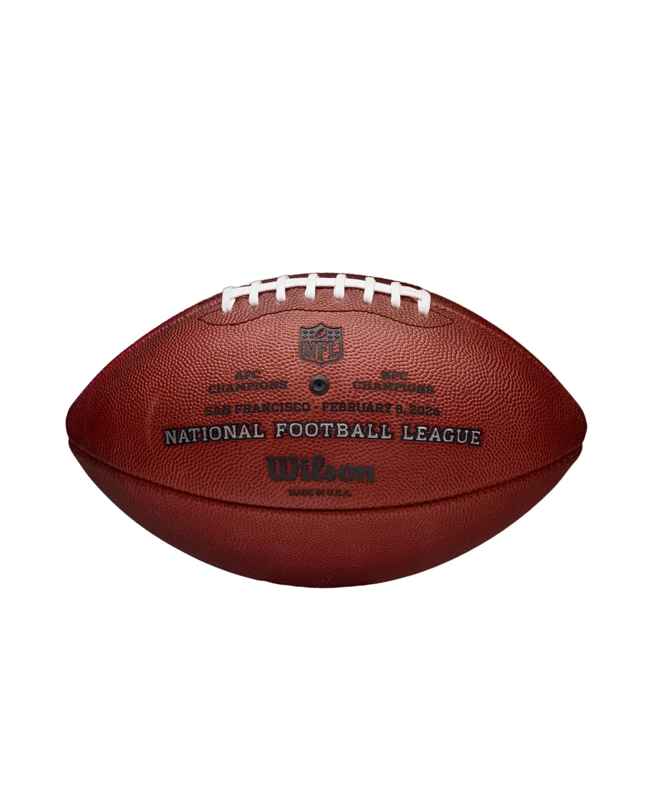 Wilson Superbowl LX Official Leather Authentic  ame Football - Image 2