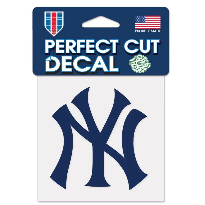 Wincraft MLB New York Yankees 4"x4" Perfect Cut Decal