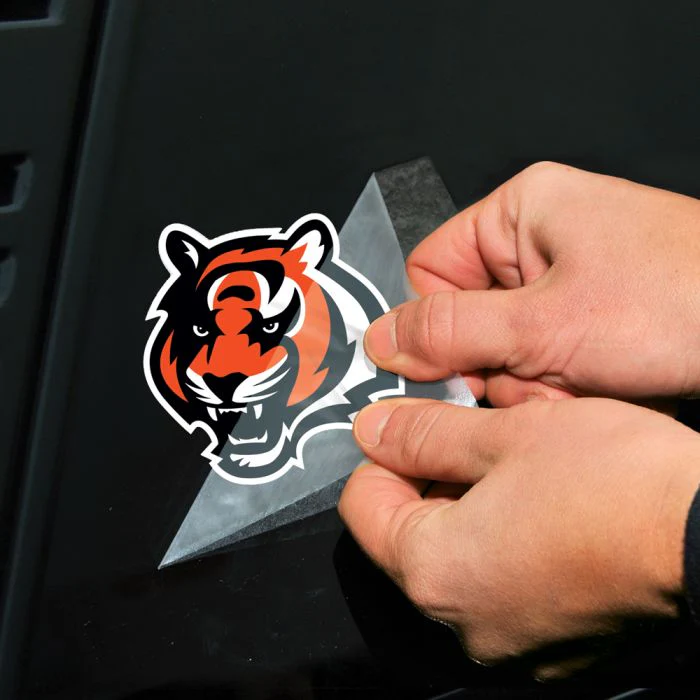 Wincraft NFL Cincinnati Bengals 4"x4" Perfect Cut Decal - Image 2