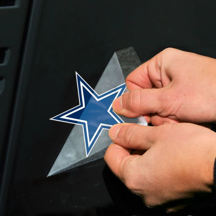 Wincraft NFL Dallas Cowboys 4"x4" Perfect Cut Decal - Image 2