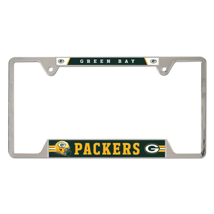 Wincraft NFL Green Bay Packers Metal License Plate Frame