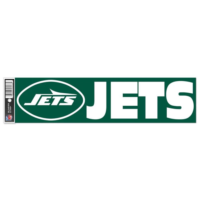 Wincraft NFL New York Jets 3"x12" Bumper Strip