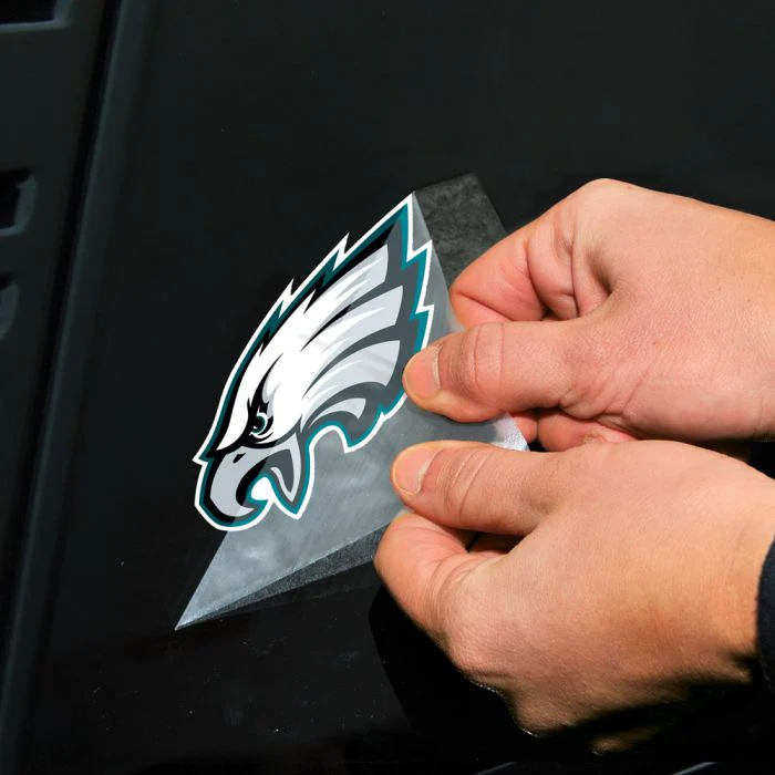 Wincraft NFL Philadelphia Eagles 4"x4" Perfect Cut Decal - Image 2