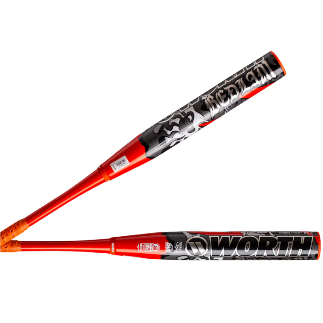 Worth Bedlam Phil Matte Signature 2-Piece XL Load Slo-Pitch Bat