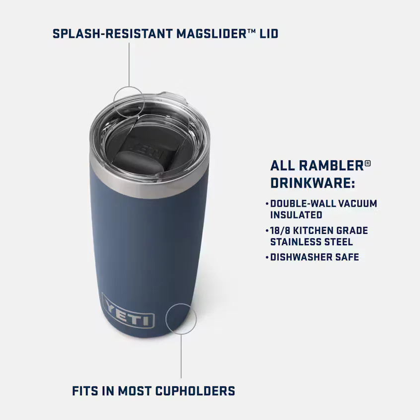 YETI NHL Edmonton Oilers Rambler Tumbler 20oz/591ml - Image 3