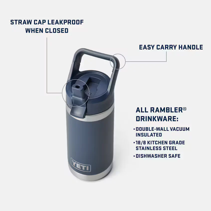 YETI Rambler Straw Cap Bottle 18oz/532ml - Image 20