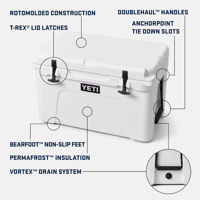 YETI Tundra 45 Hard Cooler - Image 3