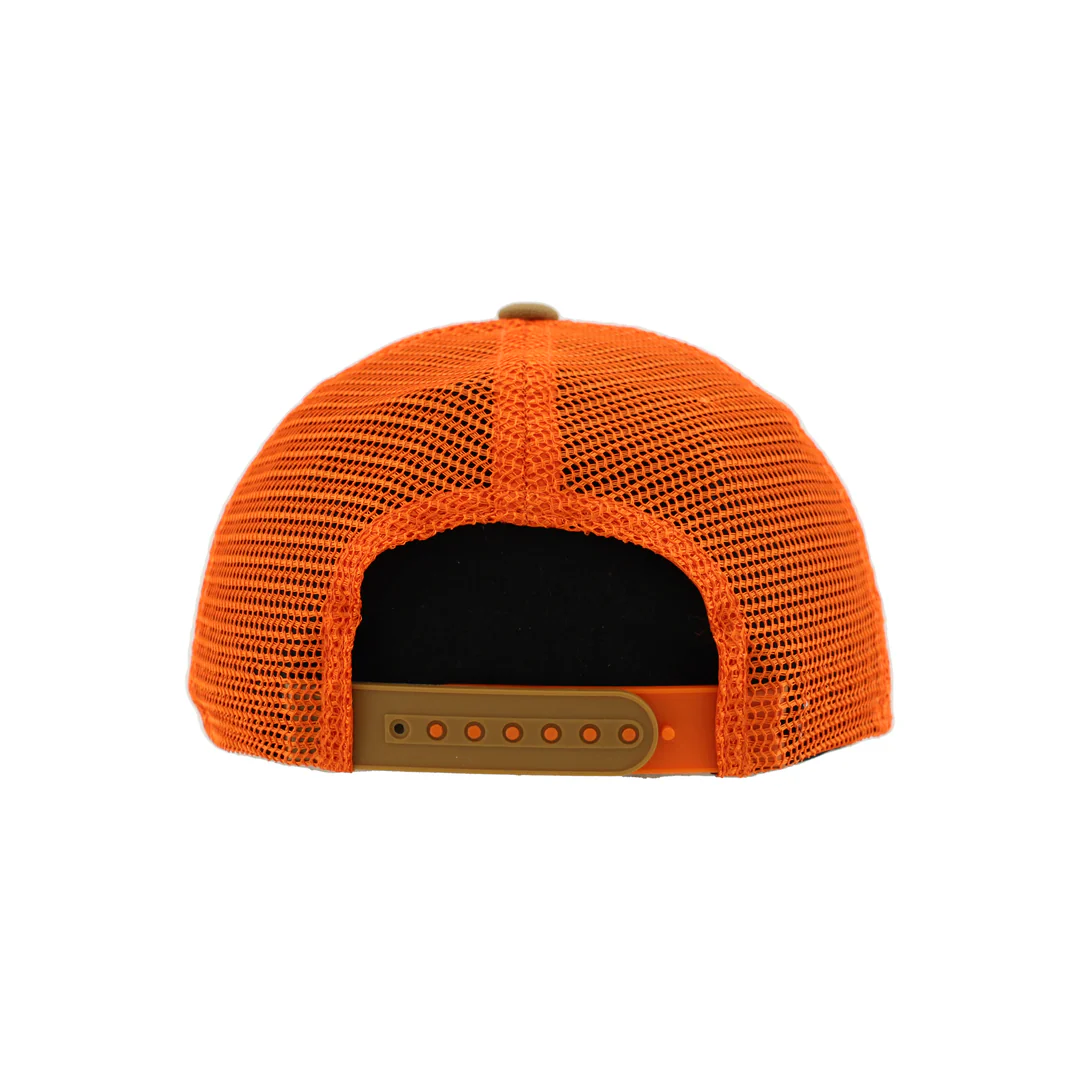 Zephyr Men's NHL Oil Drop Rabid Fan Adapt Hat Ivory/Copper/Orange - Image 5
