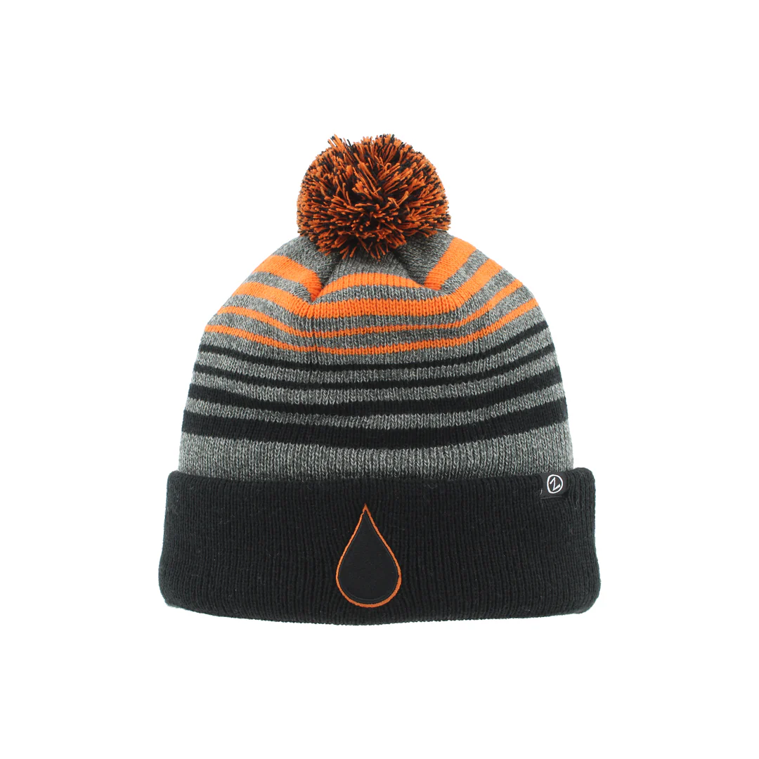 Zephyr Men's NHL Oil Drop Response Cuffed Pom Knit Toque