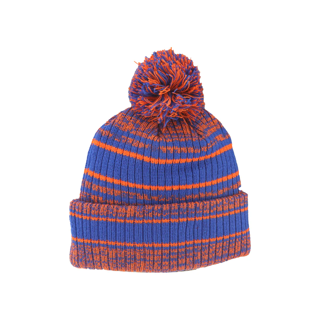 Zephyr Mens' NHL Oil Drop Venture Cuffed Pom Knit Toque - Image 2
