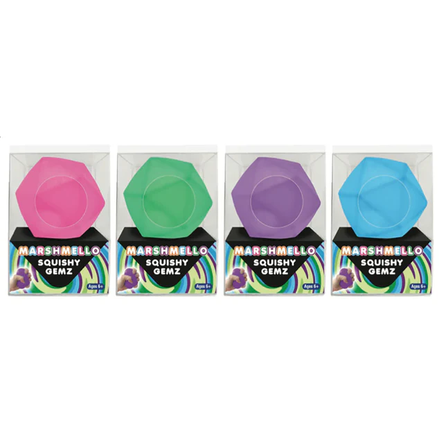 Zorbitz Marshmello Squishy Gemz Squishy Toy - Image 2